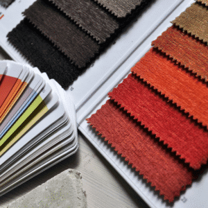 Échantillons et nuancier de couleurs pour maitre d'oeuvre et rénovation intérieure à Lyon